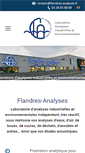 Mobile Screenshot of flandres-analyses.com